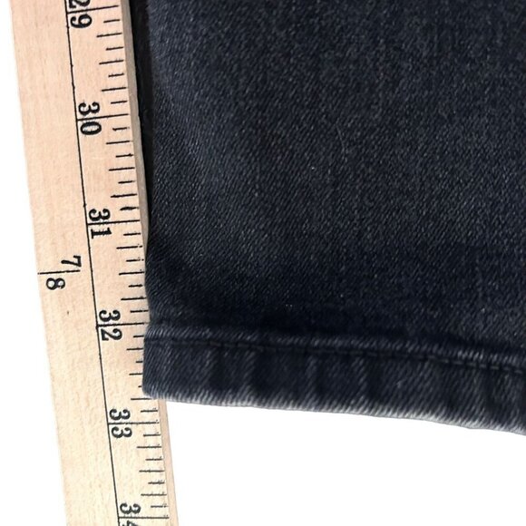 Marc Jacobs Women's Black Size 27 Medium Wash Denim Straight Slim Jeans - Picture 12 of 13